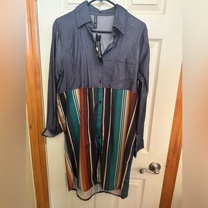 Crazy Train serape dress